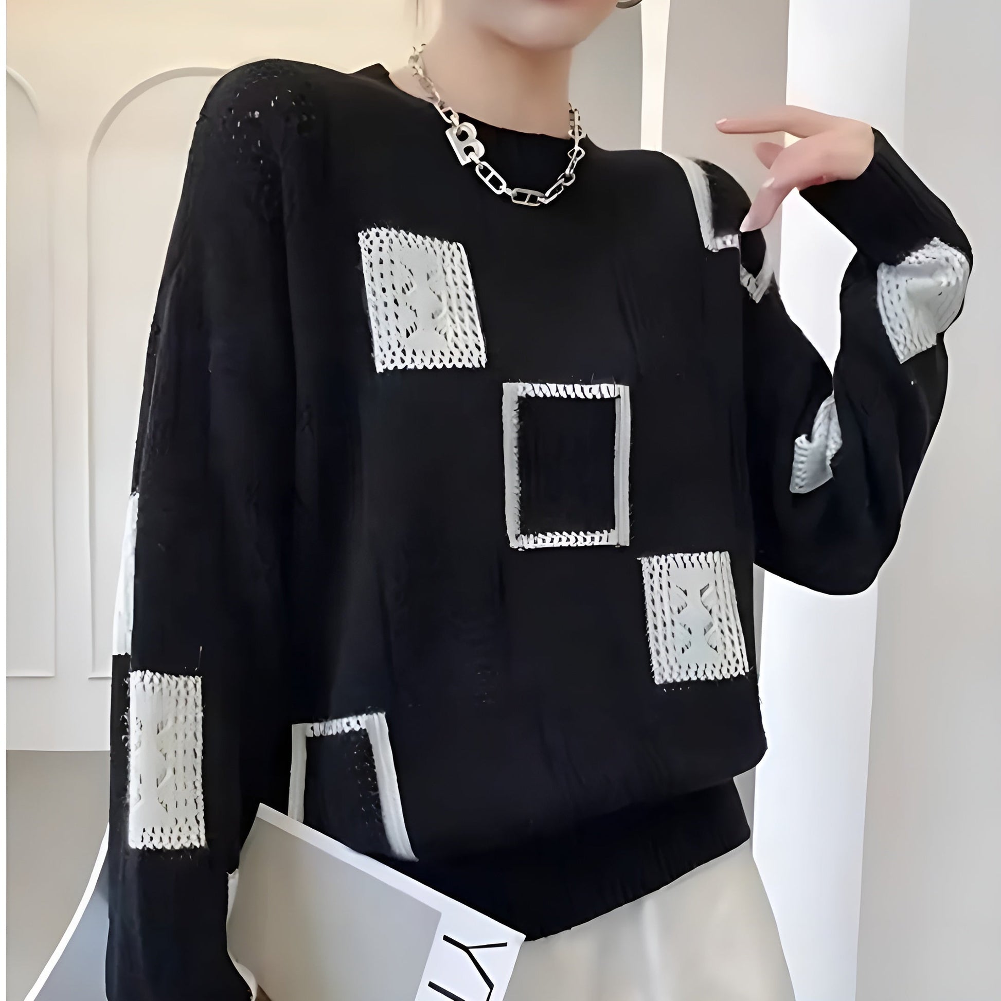 Image of Erin | Women's Oversized Crew Neck Sweater