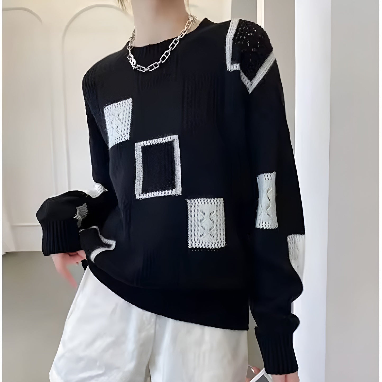 Image of Erin | Women's Oversized Crew Neck Sweater
