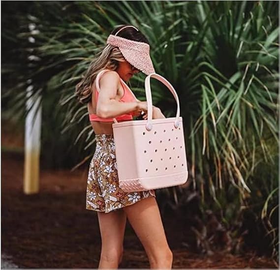 Breathable Mesh Summer Beach Tote Bag - Pexav