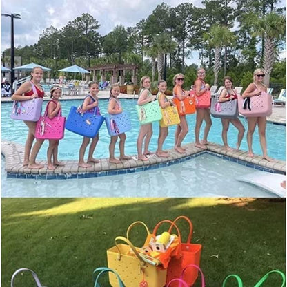 Breathable Mesh Summer Beach Tote Bag