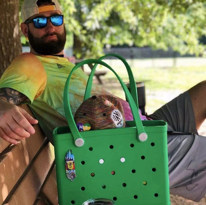 Breathable Mesh Summer Beach Tote Bag