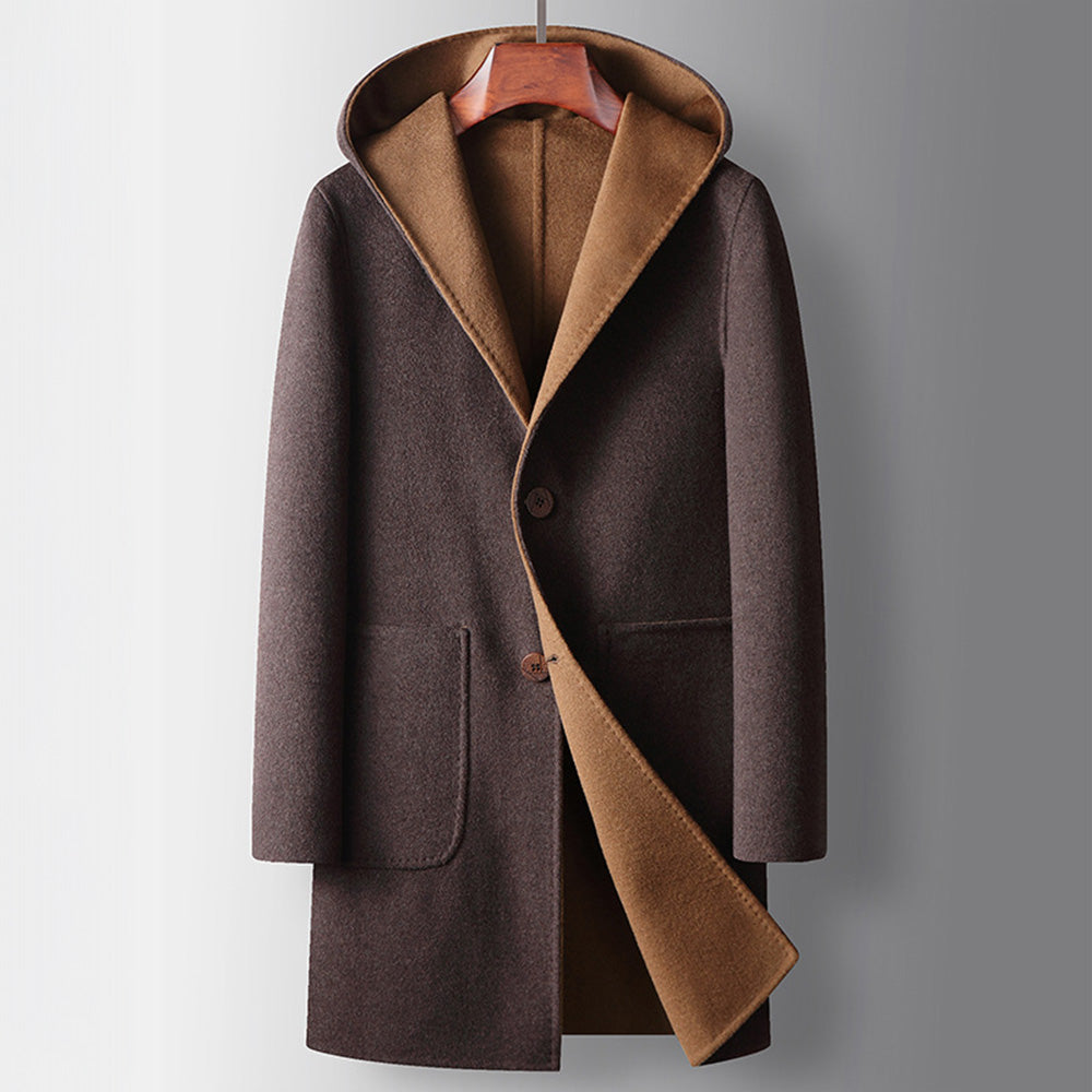 Warm Reversible Hooded Winter Coat - Nocini