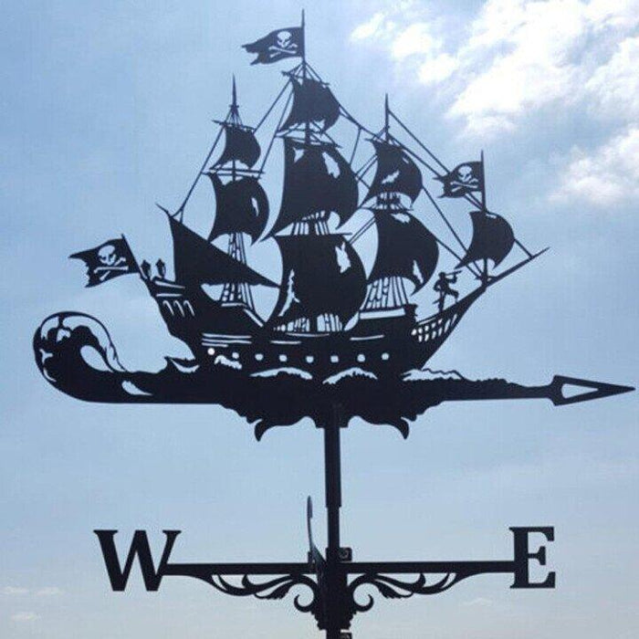 Excentric Weather Vane for the Garden – Vintoro-Viking ship-The Livary