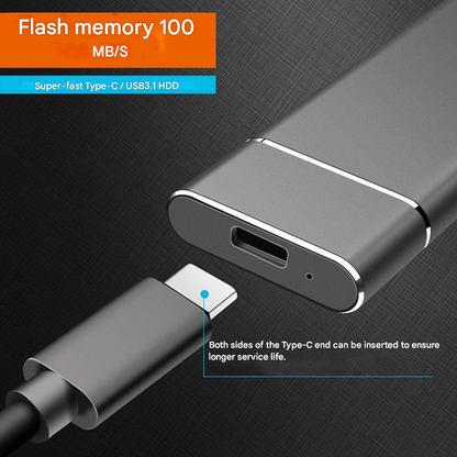 External Hard Drive with Ultra-fast Performance - SpeedVault-Black-1TB-Nora Luxe