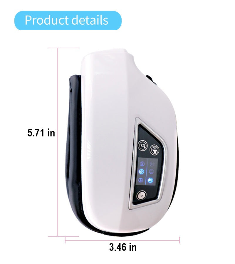 EYE MASSAGE DEVICE - AIR PRESSURE, VIBRATION & WARM COMPRESSION WITH BLUETOOTH MUSIC-Nora Luxe