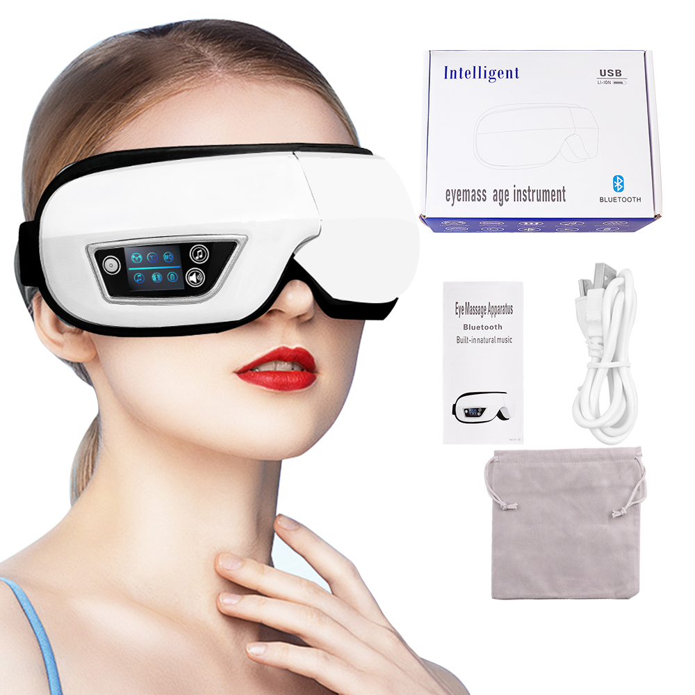 Wireless Eye Massager with Heat and Vibration Therapy - Pexav