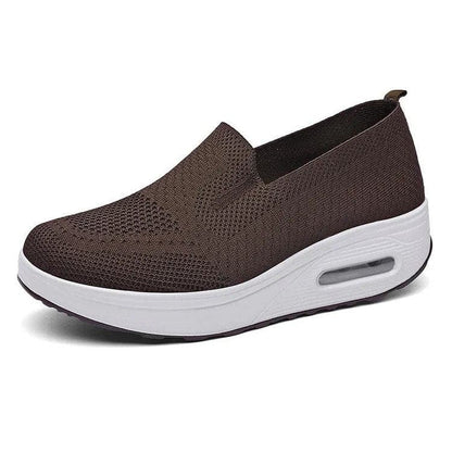 Soft Women's Knit Sneakers with Cushioned Insole