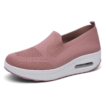 Soft Women's Knit Sneakers with Cushioned Insole
