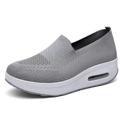 Soft Women's Knit Sneakers with Cushioned Insole