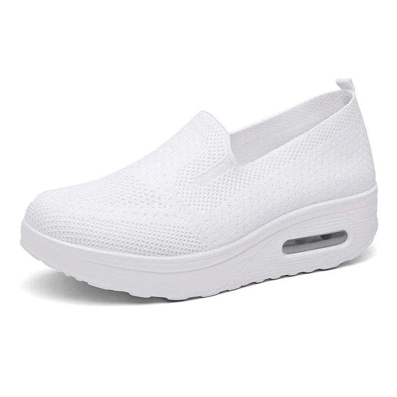 Soft Women's Knit Sneakers with Cushioned Insole