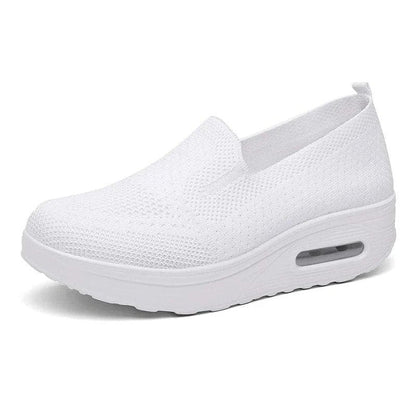 Soft Women's Knit Sneakers with Cushioned Insole