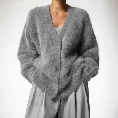 Soft Wool Sweater Cardigan