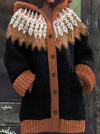 Relaxed Fit Hoodie Sweater