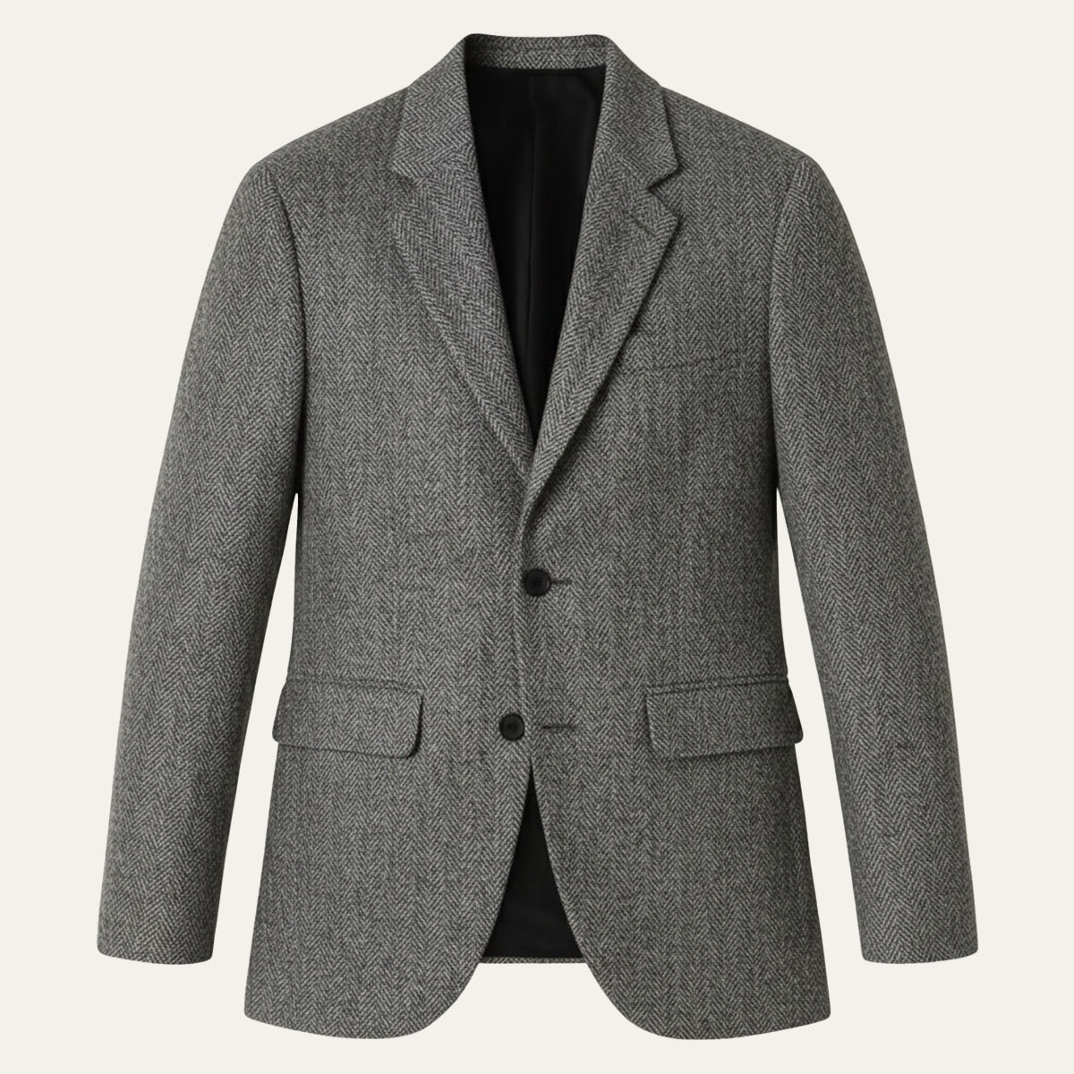 Timeless Men's Wool Tweed Blazer Jacket