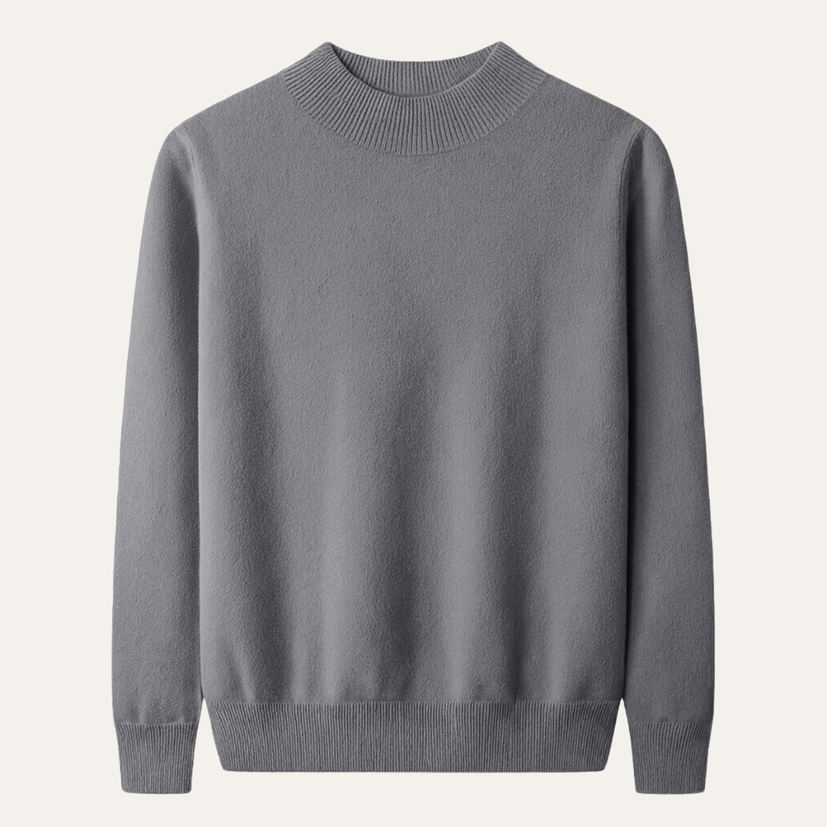 Classic Men's Simple Crew Neck Knit Sweater