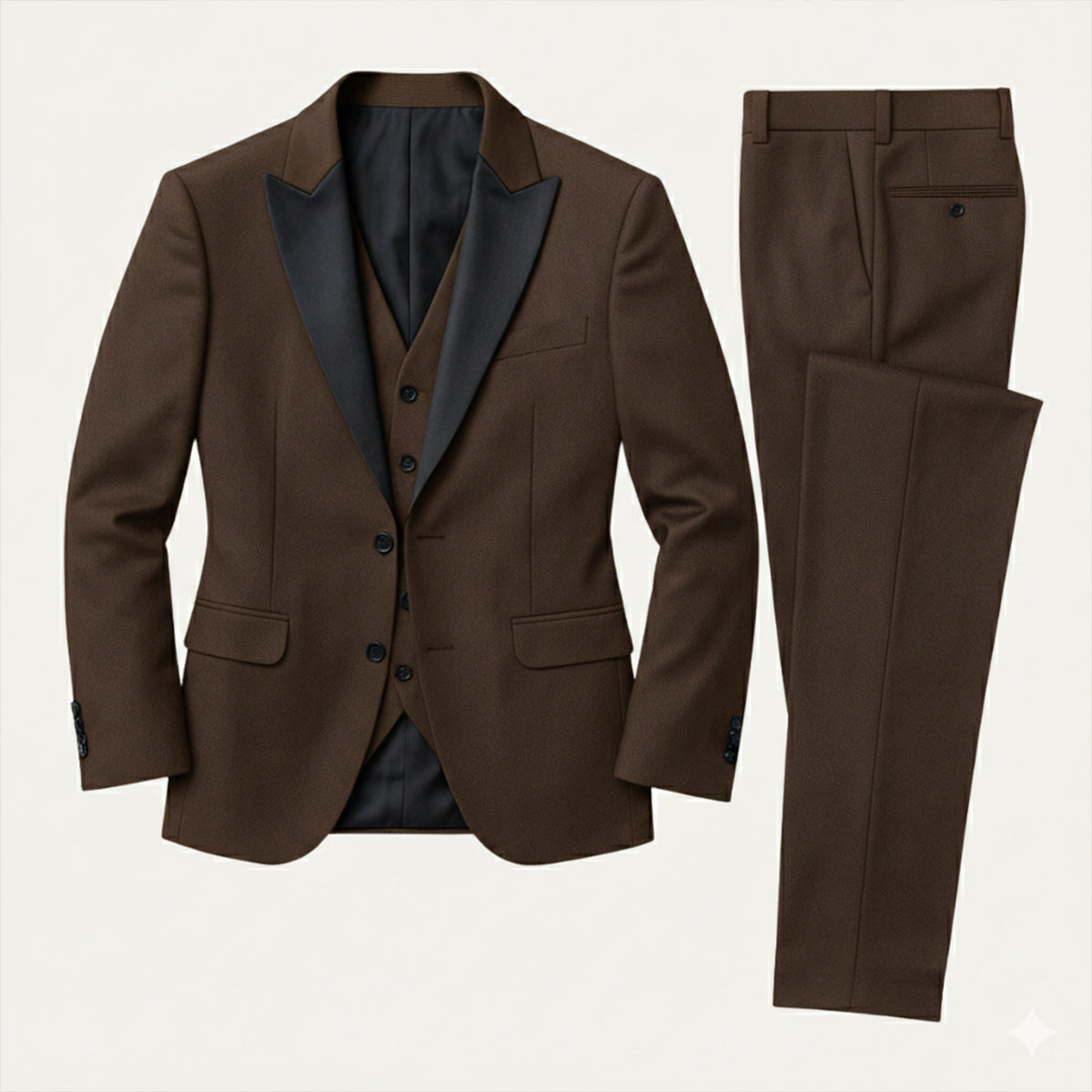 Classic Men's 3 Piece Business Suit Set