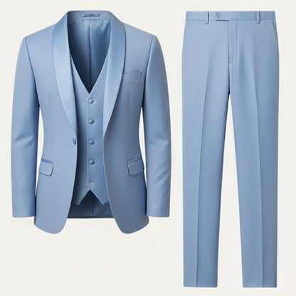 Classic Men's 3 Piece Slim Fit Tuxedo Suit