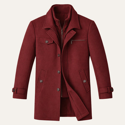 Warm Water Resistant Men's Zip Jacket