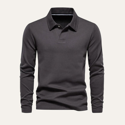 Classic Casual Mens Cotton Long Sleeve Shirt