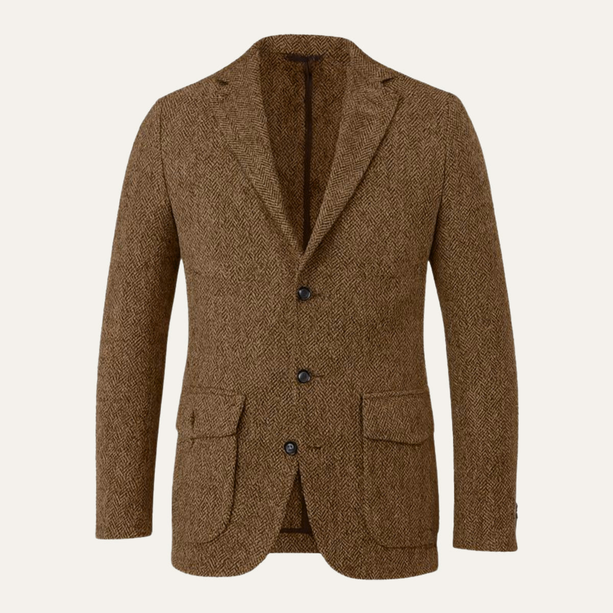Classic Men's Wool Tweed Blazer Jacket - Nocini