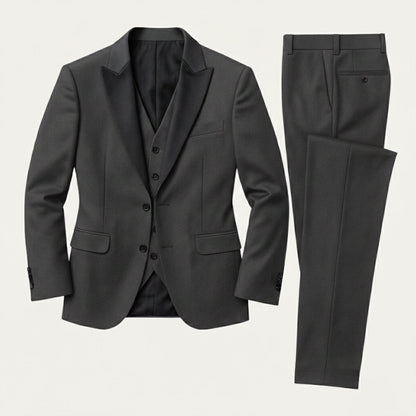 Classic Men's 3 Piece Business Suit Set
