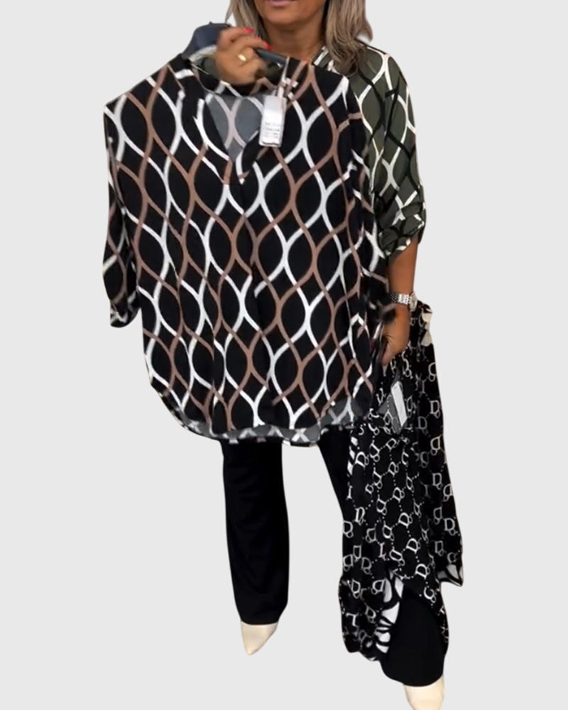 Elegant Casual Women's Blouse