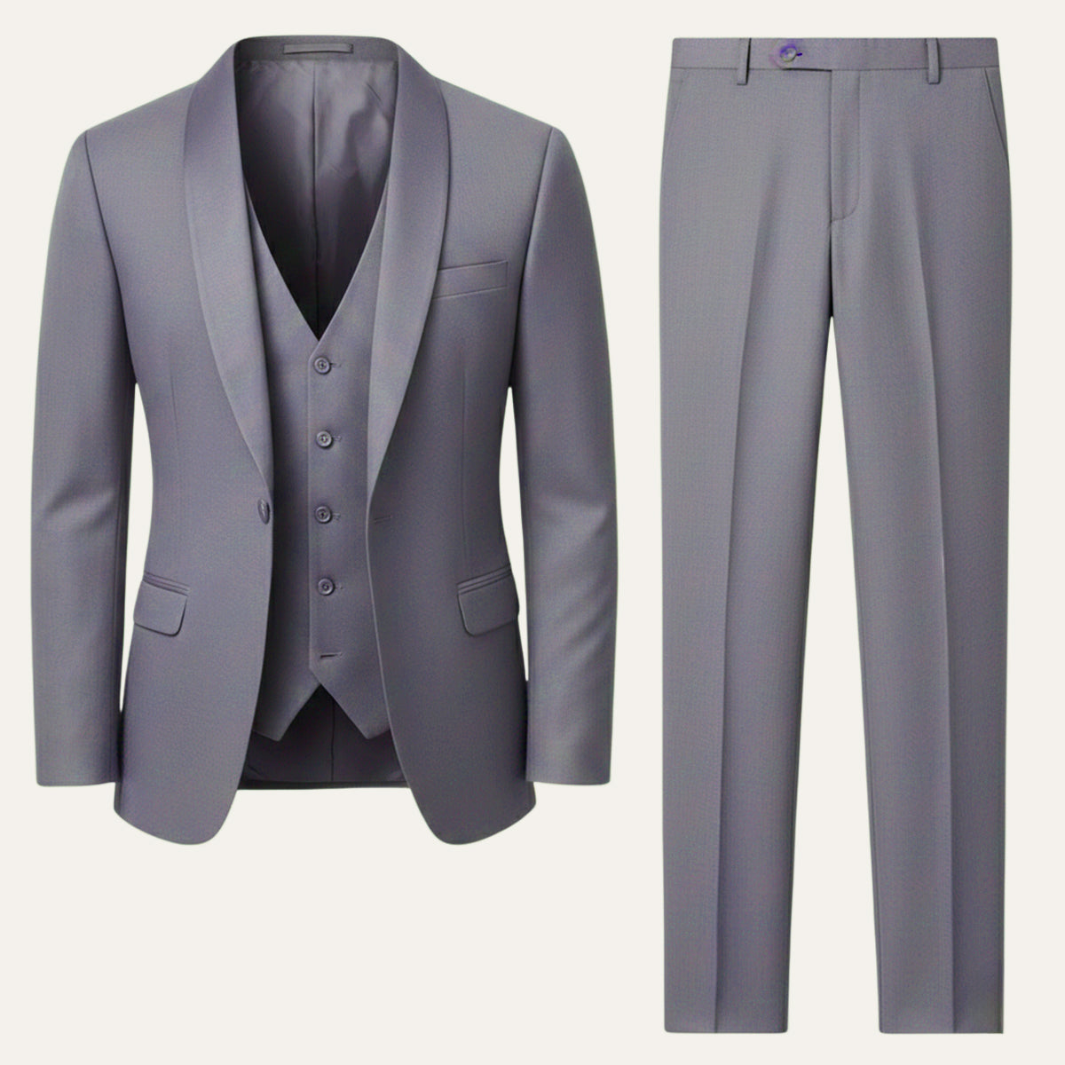 Classic Men's 3 Piece Slim Fit Tuxedo Suit