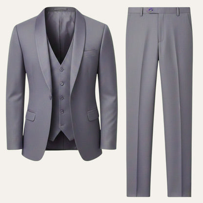 Classic Men's 3 Piece Slim Fit Tuxedo Suit