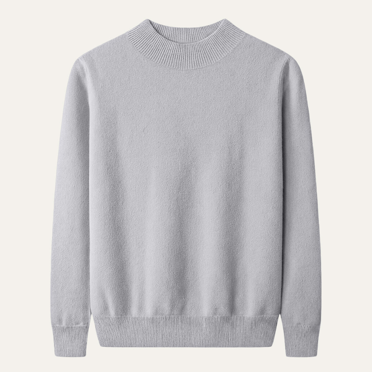 Classic Men's Simple Crew Neck Knit Sweater