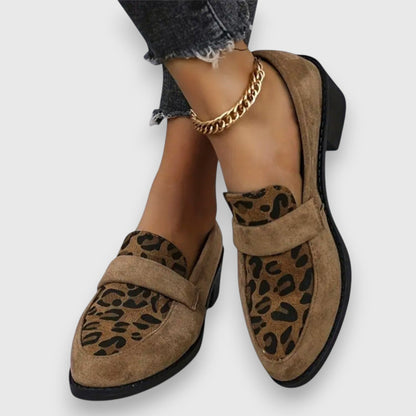 Soft Leather Slip On Shoes - Olytrend