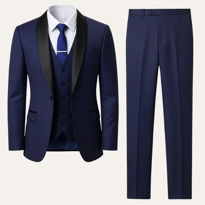 Classic Men's 3 Piece Slim Fit Tuxedo Suit