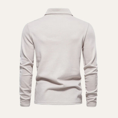 Classic Casual Mens Cotton Long Sleeve Shirt
