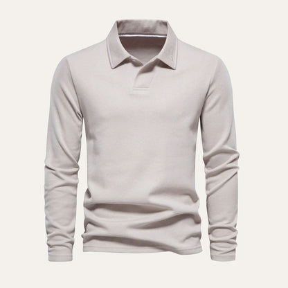 Classic Casual Mens Cotton Long Sleeve Shirt