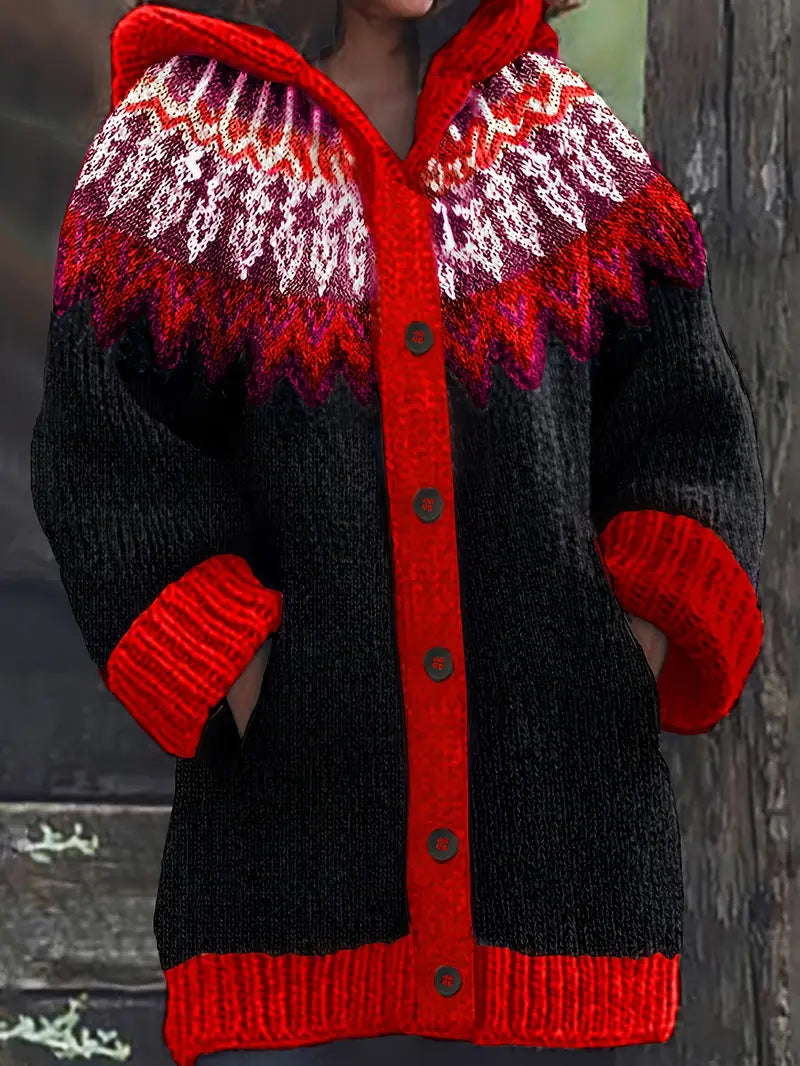 Relaxed Fit Hoodie Sweater