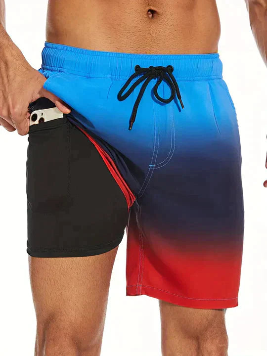 Quick Dry Swim Trunks with Liner