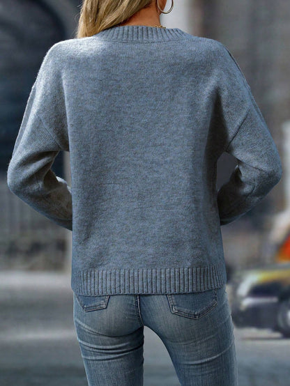 Soft Women's V-Neck Sweater