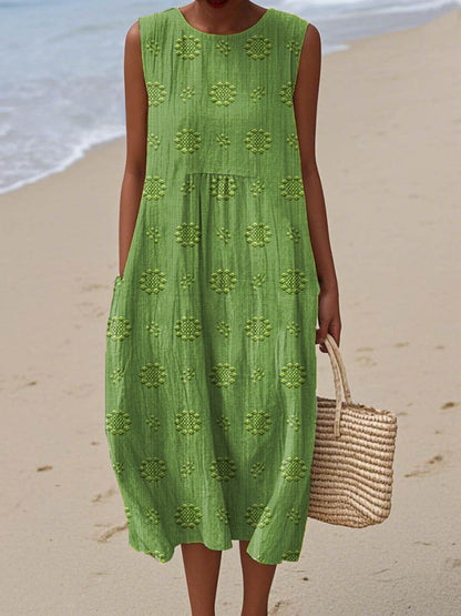 Chic Summer Sleeveless Women's Dress - Olytrend