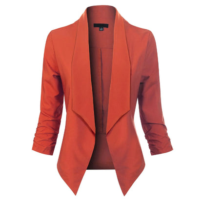 Classic Oversized Women's Long Blazer Jacket