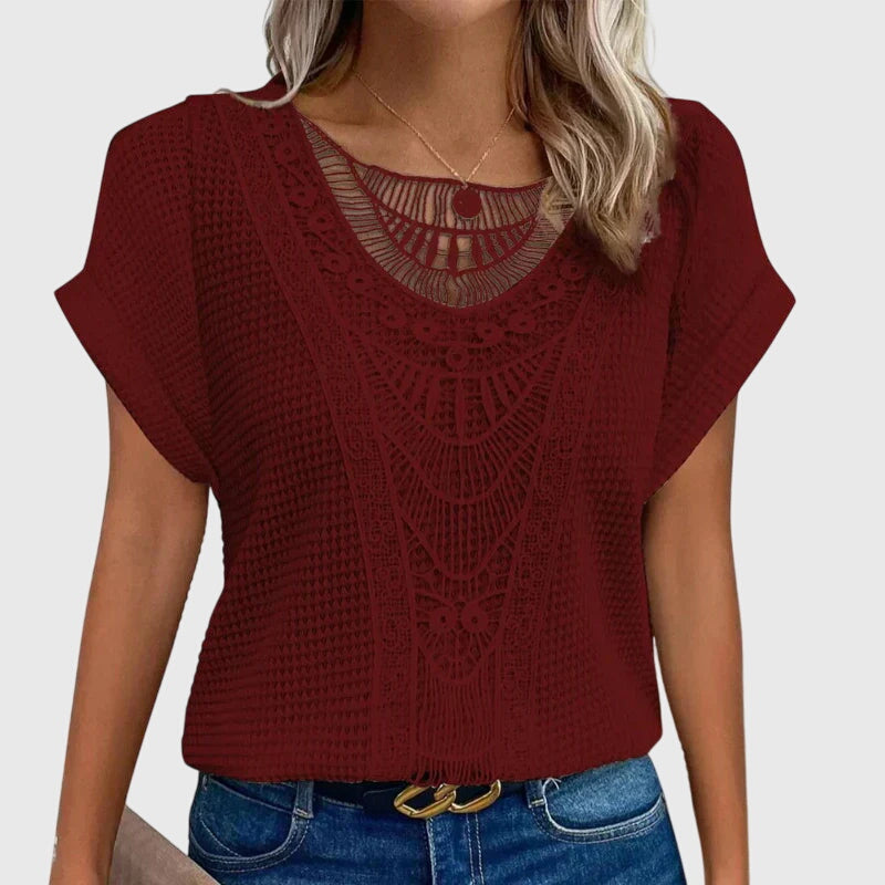 Classic Chic Summer Blouse