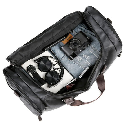 Elegant Synthetic Travel Bag