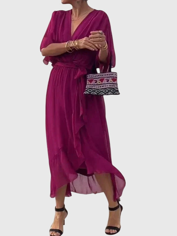 Elegant Night Out Dress in Comfortable Fabric
