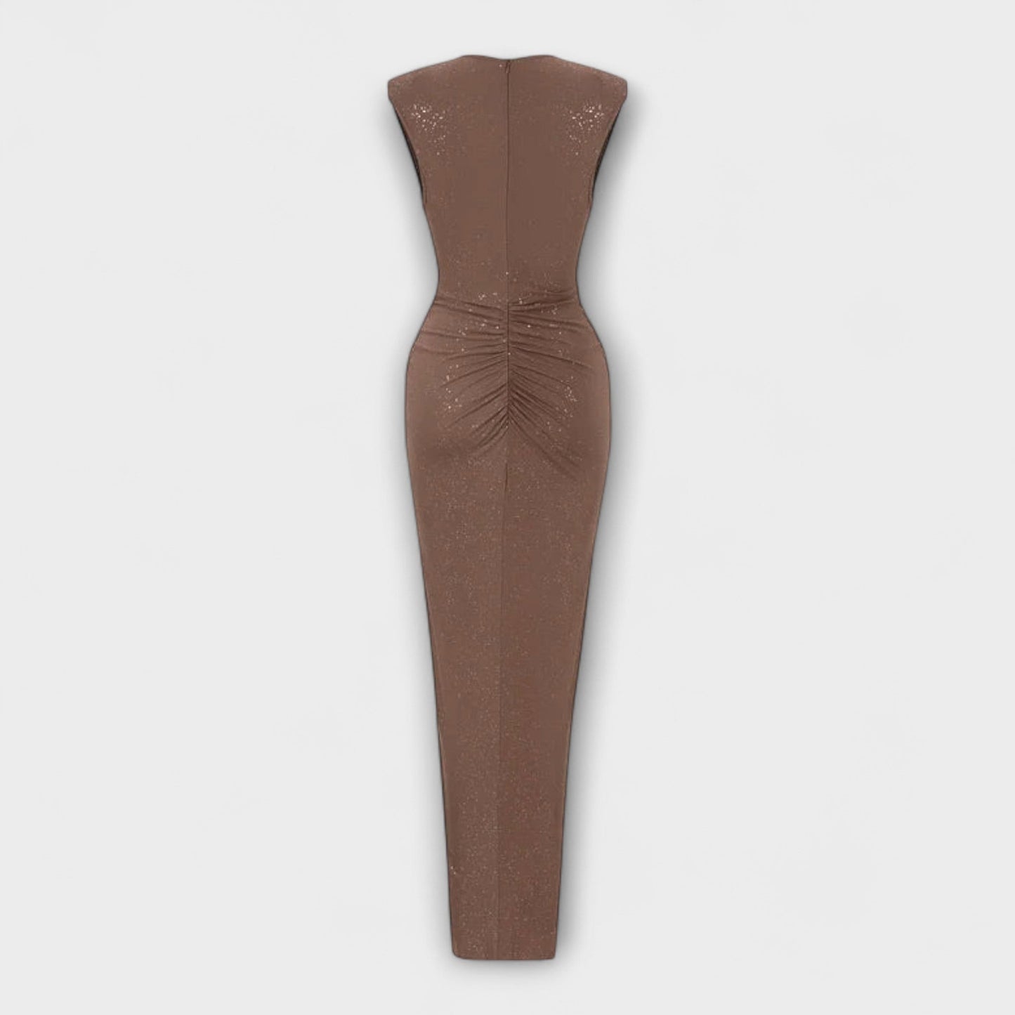 Elegant Long Dress with V Neck for Women