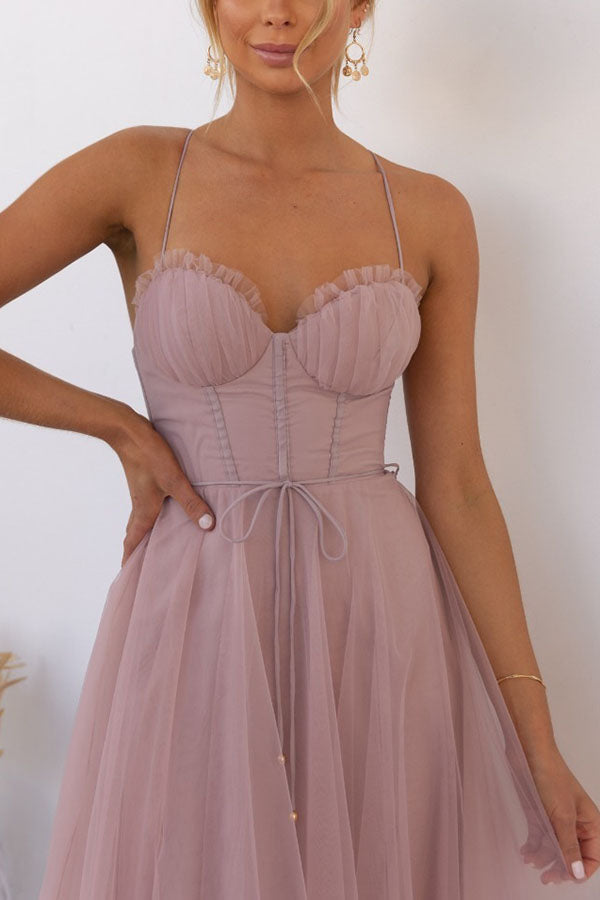 Ladies' Fit & Flare Corset Dress