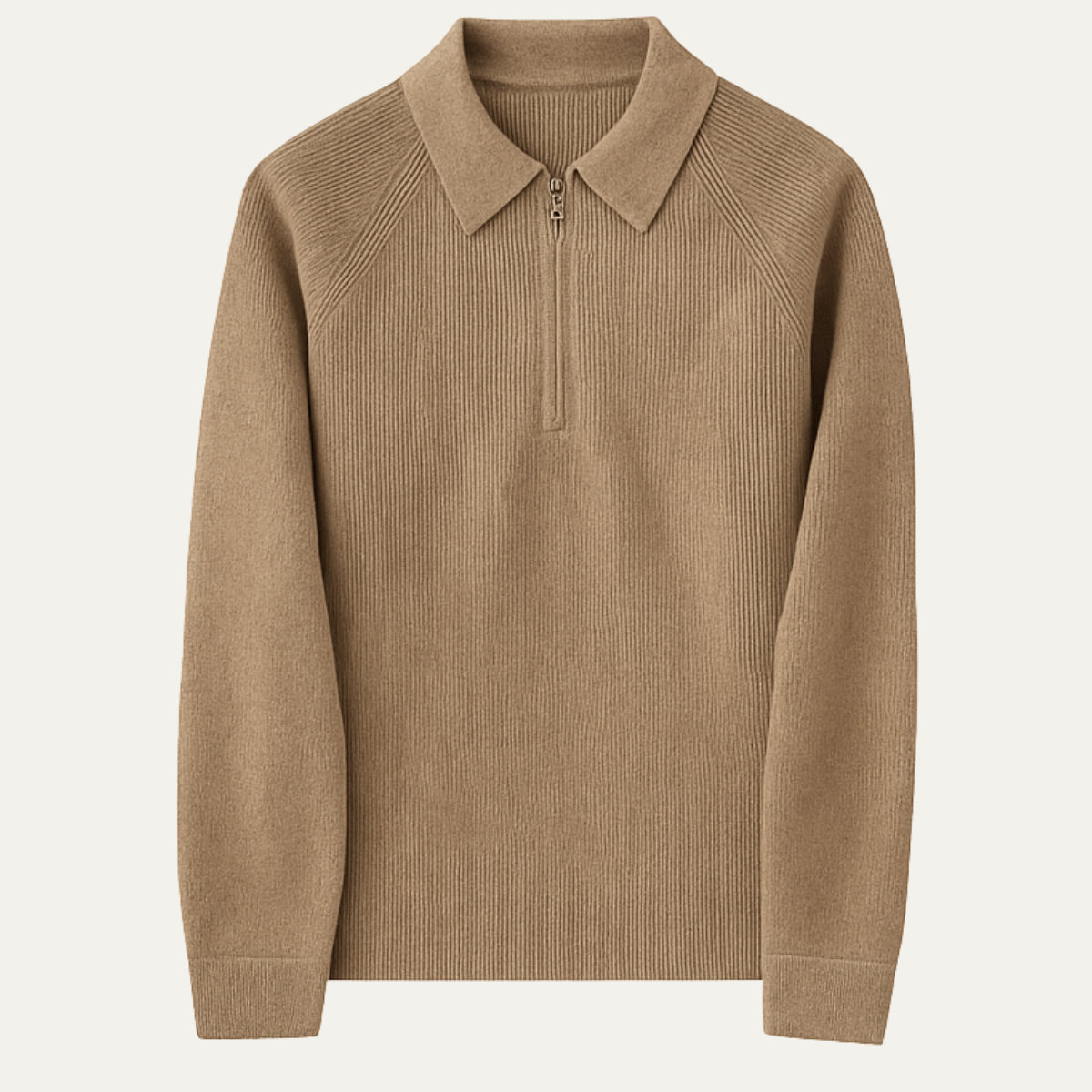 Soft Merino Wool Crew Neck Cashmere Sweater - Nocini