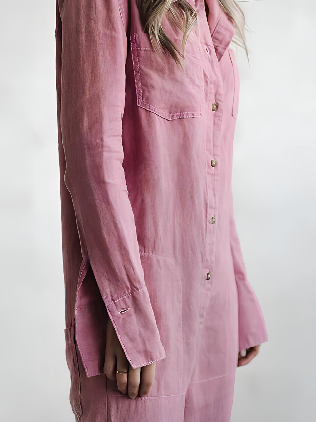 Fashionable Jumpsuit - Aria-Pink-S-Nora Luxe