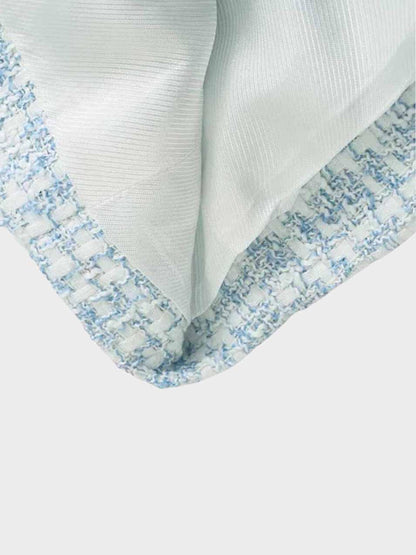 Fashionable Light Blue Women's Blazer - Elena-XS-Nora Luxe