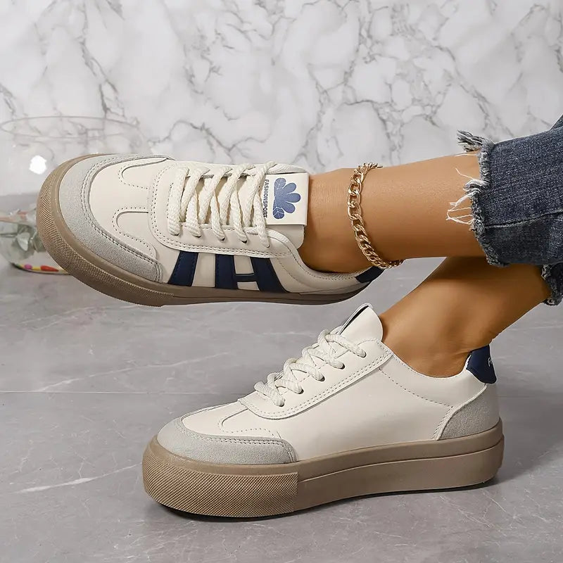 Fashionable Platform Sneakers for Women – Talia-Blue-5.5-Nora Luxe