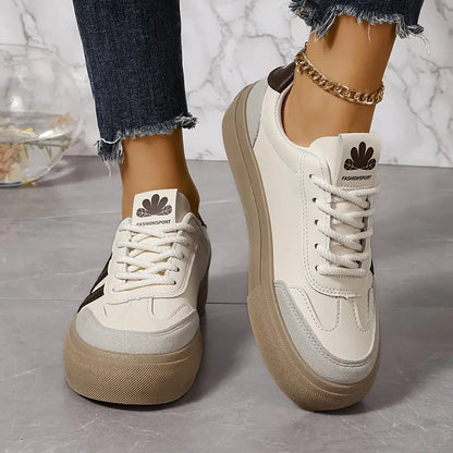 Fashionable Platform Sneakers for Women – Talia-Blue-5.5-Nora Luxe