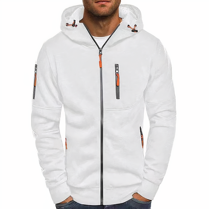 Stylish Zip Up Sweatshirt - Pexav