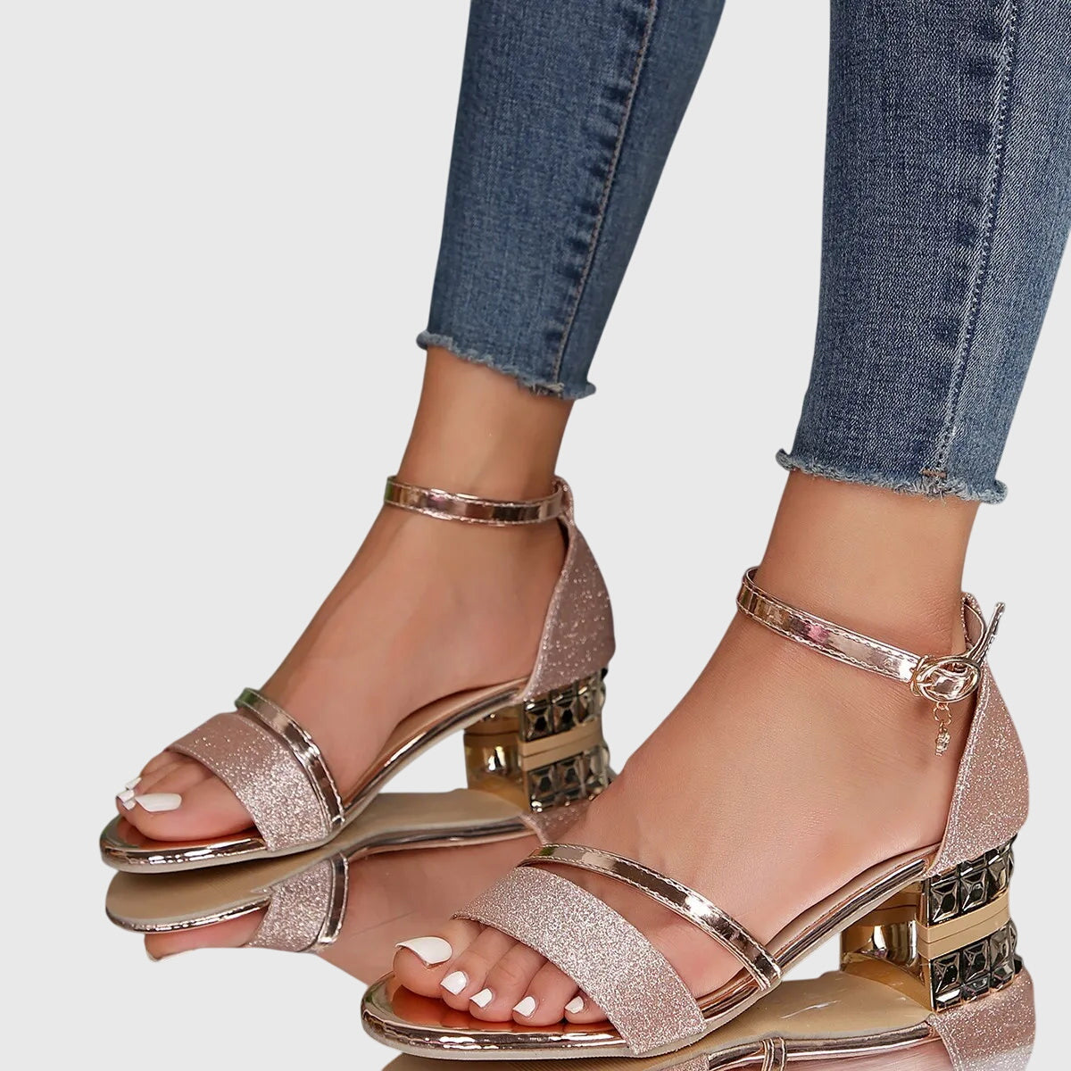 Comfortable High Heel Orthopedic Sandals for Women